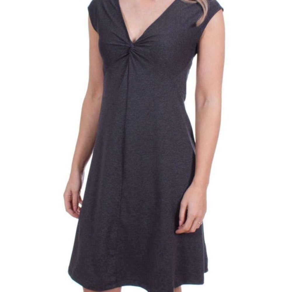 Patagonia Seabrook Bandha Dress Ink Black Size XS EUC